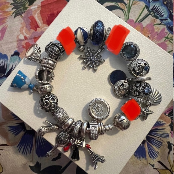 Authentic Pandora Bracelet Charm Set - Picture 2 of 4